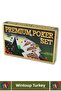 Luxery Texas Holdem Casino Blackjack 100 Poker Chip 2 Playing Cards Premium Box Poker Game Set - 4