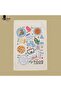 Colorful Printed Set of 3 40X60 Kitchen Towels, Drying Cloths - 6
