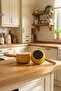 Nostalgia - Wooden Handle Enamel Pan Sauce Bowl Milk Bowl Mustard 14 cm - 4