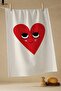 Cupid - Color Printed Set of 3 40X60 Kitchen Towels, Drying Cloth - 4