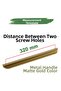 Furniture Drawer Kitchen Cabinet Door Handles Handle Cabinet Handle 320 mm Matte Gold Golden Handle Metal - 3