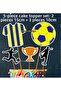 5 Pieces Football Themed Birthday Ornament Cake Toothpick Large Size - 2