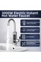 3000W Electric Instant Hot Water Tap |   Digital Display |   360 °   Instant Water Heater - 2