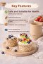 24-Piece Kraft Color Patterned Muffin Cake Mold Pastry Donut Printed Cupcake Capsule Muffin Mold 7X4 cm - 2