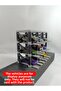 9-Piece Mini Garage Lift for 1/64 Scale Model Vehicles - 3