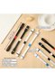 Rotary Ballpoint Pen Stress Relief Pen Spinning Fidget Metal Ball 21cm Pen - 2