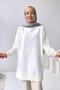 Basic Sweatshirt - White - 2