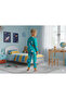 New Year-Themed Cotton Pajama Set with Snowman Pattern - 2