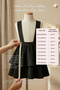 Girl's Helen Black Strap Layered Gilet Dress 23 April 29 October Show Outfit - 3