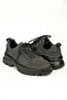 Tristan Genuine Leather Handmade Dark Gray Casual Shoes - 3