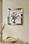 ساعة حائط ديكورية من MDF بإطار ذهبي وتصميم مستوحى من الزعرور - 5