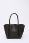 Brown Color Shk122 Faux Leather, Snap Fastener, Makeup Bag, Wallet, Hand, Arm and Shoulder Bag - 3