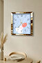 Gold Framed Spirit of Time Themed Decorative Mdf Wall Clock - 5