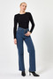 8264A Crew Neck Ribbon Badi Black - 3
