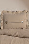 Handmade Baby 4 Layer 100% Cotton Ruffled Muslin Cover Set - Wooly - 5