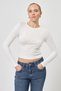 8264A Crew Neck Ribbon Badi Ecru - 6