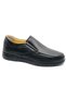 Kocamanlar tagy 673 genuine leather men's casual shoes black - 3