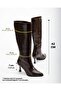 Velora Brown Pointed Toe Women's Heeled Boots - 3