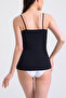 Women's 6-Piece Lace Strap Cotton Tank Top Set – Green /Powder/Blue/Black/White 2 - 7