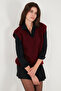 V-Neck Knitted Sweater Sweater 4616105Y - 6