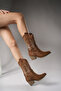 Rhifthil Women's Boots 00125001 Tan Suede - 7