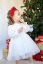 Girls Baby Kids Lace Laced Birthday Party Wedding Special Occasion Tulle Lined Princess Ball Gowns Dress - 5