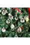 Hangable Christmas Tree Ball Ornament Transparent Plastic Shatterproof Fillable 8cm 1 Piece Decorative - 5