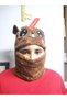 Teddy Bear Patterned Plush Mask Cold-Proof Winter Accessory - 5