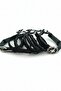 5 Pieces Real Leather Bracelet Premium Compass Scandinavian Viking Axe Figured Genuine Leather Bracelet - 3