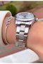 Brand Yellow Silver Color Women's Wristwatch - Bracelet 0850dkl011173 - 3
