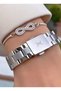 Brand Yellow Silver Color Women's Wristwatch - Bracelet 0850dkl011173 - 5
