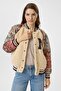 Bomber Jacket with Printed Embroidered Sleeves - 3
