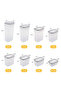 24-Pack Airtight Kitchen Storage Containers, Stackable with Labels - 3