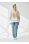 Women's Cool Oversized Mold Crew Neck Thick Basic Three Thread Inner Sweatshirt with Fleece-Lined Grids - 3