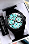 Exclusive Men's Wristwatch Waterproof Silicone Band Dke2138C1