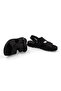 Men's Genuine Leather Casual Black Sandals - 6