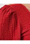 0442 Long Sleeve Blouse - Red - 5