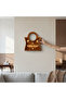 Dual-Use Wooden Clock (Wall & Table) with Custom Name Engraving - 4