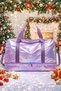 New Year Special - Bright Purple Women's Sports Bag, Large Capacity Functional Bag - New Year's Gift