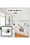 Glossy White Adhesive Kitchen Cabinet and Furniture Covering Foil 100 cm X 2 Meters - 5