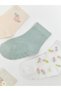 I Floral Girls' Socks 5-Piece Set from Freezen Store - 4