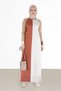 TRICOLOR TRICOT DRESS 42084