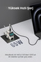 شاحن Gravastar Alpha65 بقوة 65 واط GaN - أبيض فجر، قابس الاتحاد الأوروبي/المملكة المتحدة، 2 منفذ USB-C PD ومنفذ USB-A، شحن سريع. - 2