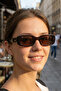 Polarized Brown Women's Sunglasses 1357 C8484 - Tr90 Flexible Durable Frame, Italian Varnish