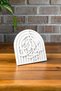 Subhanallah, Alhamdulillah, and Allahu Akbar Written Concrete Islamic Table Decoration - 5