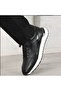 Pietro Black Genuine Leather Handmade Black Sneakers Shoes - 5