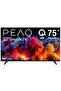 75Q80 75 inç 189 Ekran Dahili Uydu Alıcı Google 4K Ultra HD QLED TV