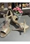 Champagne Sparkle 8.5 cm 13 Pont Closed Toe - Open Toe - Tango, Dance, and Ballroom Shoes - 5