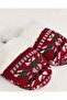 Women's Knitwear House Slippers - Nevi̇-B - 4