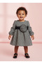 PUMPY FOOT PATTERNED BABY DRESS - 5